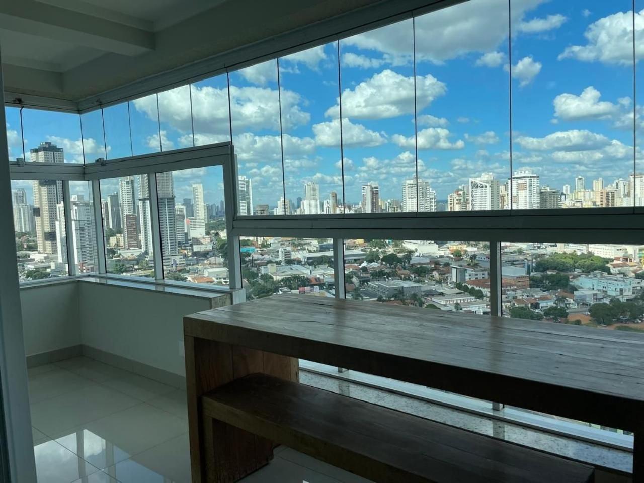 Moderno Flat Com Vista Para O Parque Vaca Brava جويانيا المظهر الخارجي الصورة