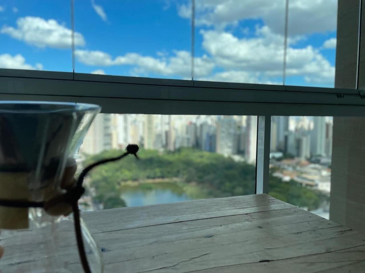 Moderno Flat Com Vista Para O Parque Vaca Brava جويانيا المظهر الخارجي الصورة
