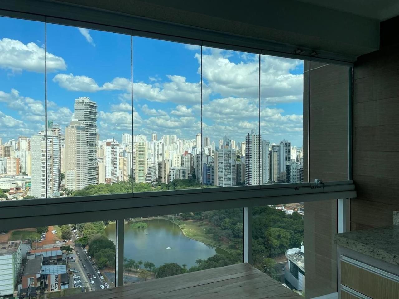 Moderno Flat Com Vista Para O Parque Vaca Brava جويانيا المظهر الخارجي الصورة