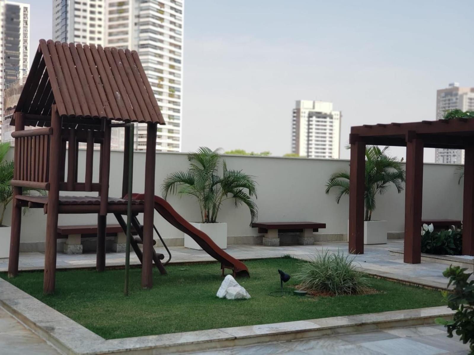 Moderno Flat Com Vista Para O Parque Vaca Brava جويانيا المظهر الخارجي الصورة